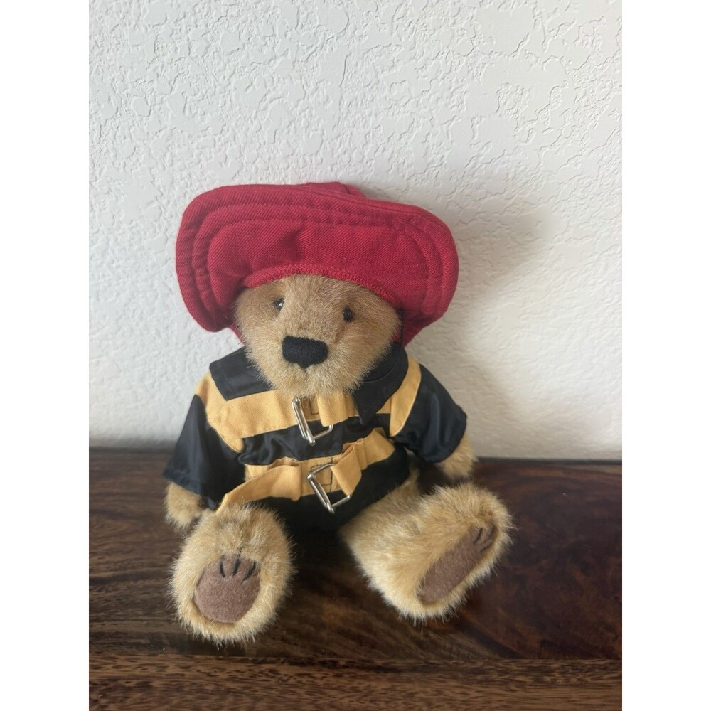 Boyds Bear Buckley the Fire Fighter #917373 2001 10" Tall Soft Plush